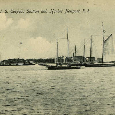 U.S. Torpedo station and Harbor Newport R.I.