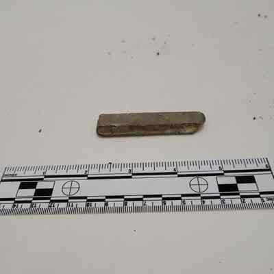Milled metal piece