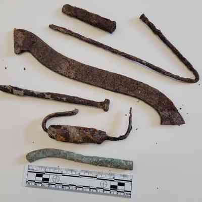 Assorted Rusty Metal Pieces