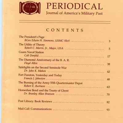 The Journal of America's Military Past: Spring 1993