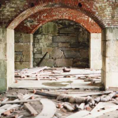 Interior South Wall