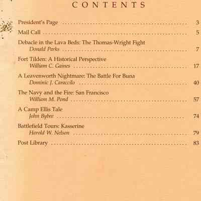The Journal of America's Military Past: Summer 1994