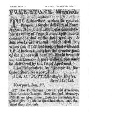 1826 NM Freestone Wanted