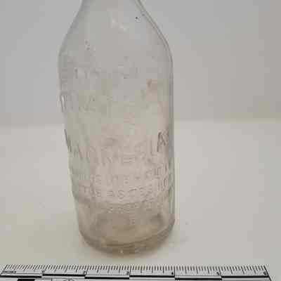 Medical bottle clear glass
