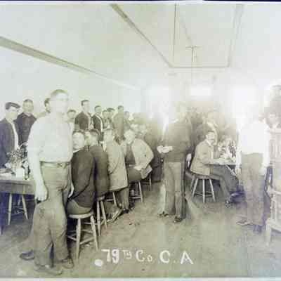 Dining Hall 79th Co. C.A.