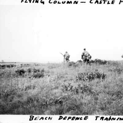 Flying Column - Castle Point. Beach Defense Training