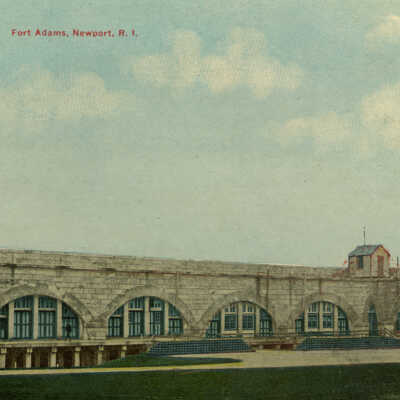 Northwest Bastion inside of Fort Adams