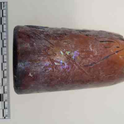Amber bottle