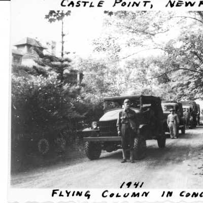 Flying Column in Concealment 1941