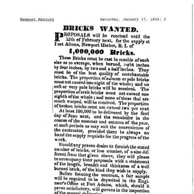 1835 NM Million Bricks Wanted