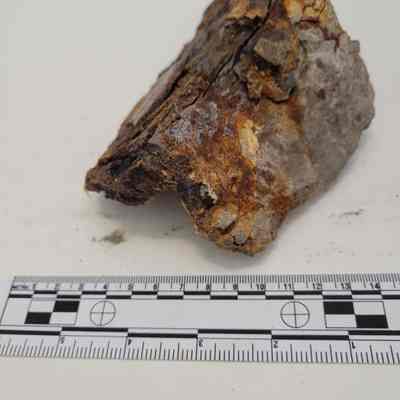 Heavy corroded metal