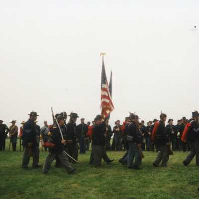 Civil War Re-enactment July 2002