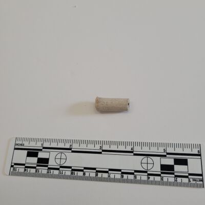 Tobacco pipe stem fragment