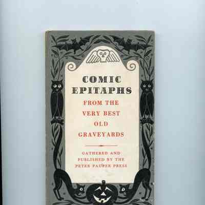 Comic Epitaphs