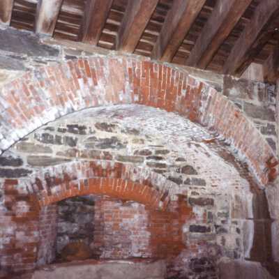 Interior West wall Dec 1993