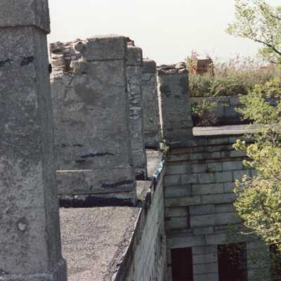 Northeast Bastion looking South July 1994