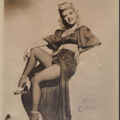 Photo - Jean Carroll B&W
