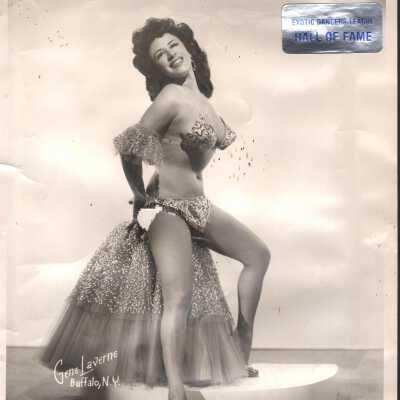 Photo - Rita Ravell B&W, bra, panties, bustle "The Mexican Spitfire"