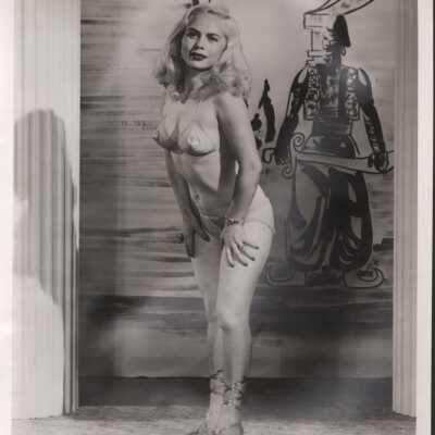 Photo - Carmanita written on back- B&W