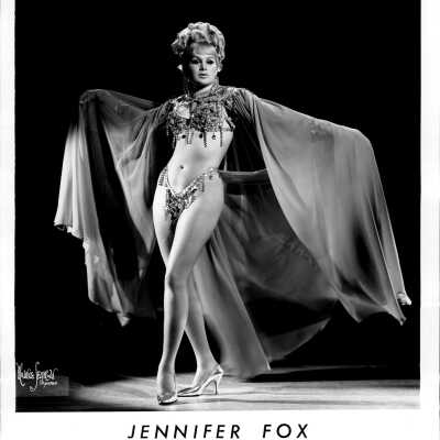 Photo - B+W Jennifer Fox, Bikini & Cape