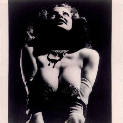 Photo - Tempest Storm- pasties and gloves B&W 1 of 2