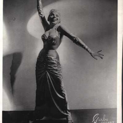 Photo - B+W- Terri "Cup Cake " O'Mason- gown, Poor Quality Print
