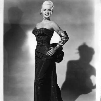 Photo - Gilda- B+W " Gilda and Her Crowning Glory"