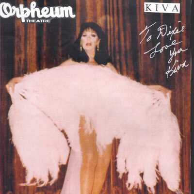 Photo - Kiva, color, paper print, signed "To Dixie Love you Kiva"