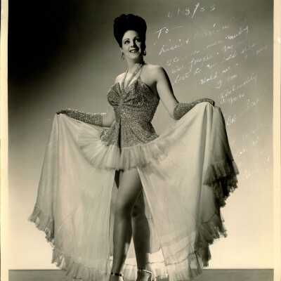 Photo - Bobbie Parker B&W, signed "To-Ricci & Marion' dated 04/18/55