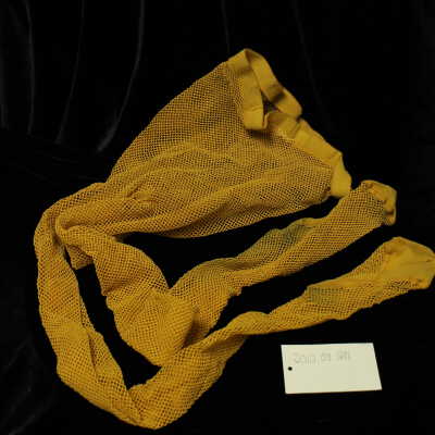 Costume - fishnets-yellow