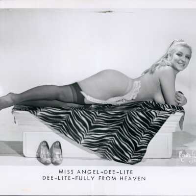 Photo - Miss Angel-Dee-Lite - B+W