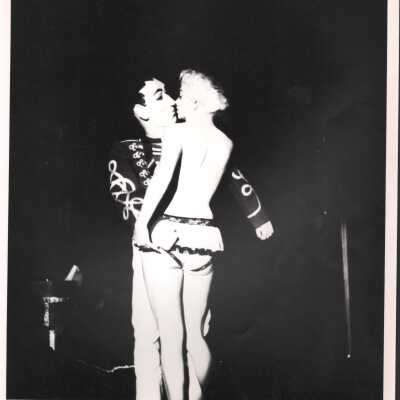 Photo - Dixie Evans B&W, shot at her prime & the showgirl act