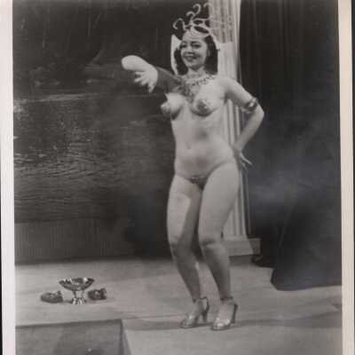 Photo - Marlene written on back/B&W