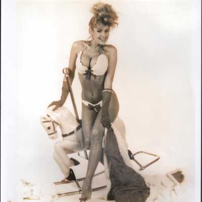 Photo - Bambi Jr. - "Las Vegas' Favorite Playgirl", B&W.