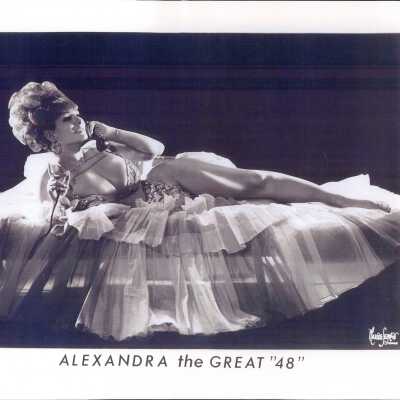 Photo - Alexandra the Great " 48" B+W