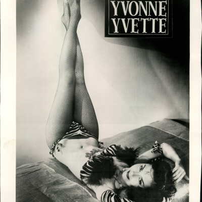 Photo - Yvonne Yvette b+w lingere/costume