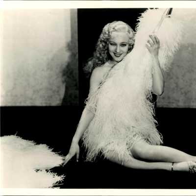 Photo - Sally Rand- Same as .439-B&W