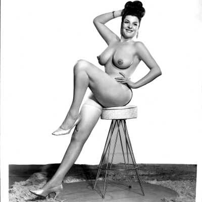 Photo - Hilda Dietrich - "Miss West Germany" Written on back