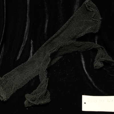 Costume - glove, black elbow high fishnet