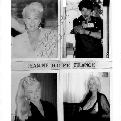 Photo - B+W Jeanine France 4 Images Age 40-55 Signed " to Jennie"