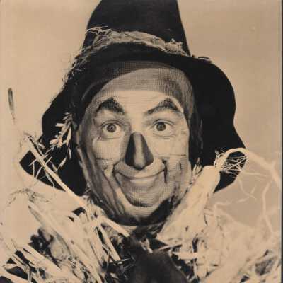 Photo - Roy Bolger as the Scarecrow in the Wizard of Oz