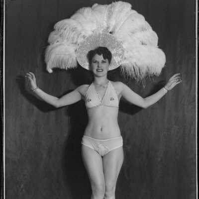 Photo - Jackie Valdene Headdress & Pasties