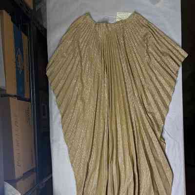 Costume - Gold Pleated Cover-Up