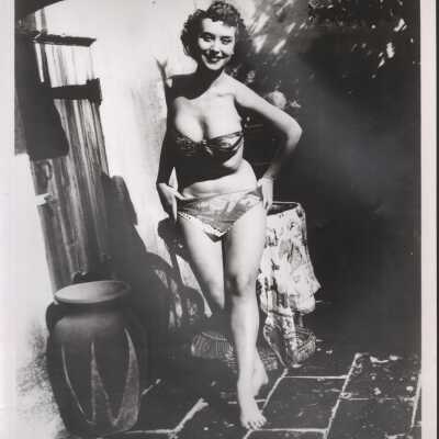 Photo - "Jean Smyle" written on back B&W