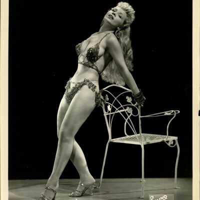 Photo - Mitzi Sinclair, B&W, Bruno watermark