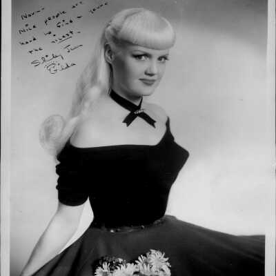 Photo - B+W Gilda Signed to "Nova" on Front " Property of EDL on Back"