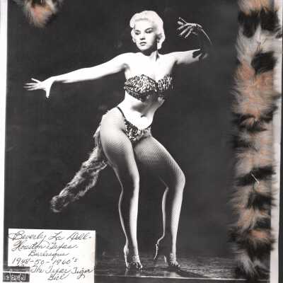 Photo - Beverly La Doll, The Texas Tiger Girl, fabric sewn top