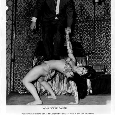 Photo - Gerogette Dante Acrobatic Fire Dancer- Television- Night Clubs- Motion Pictures