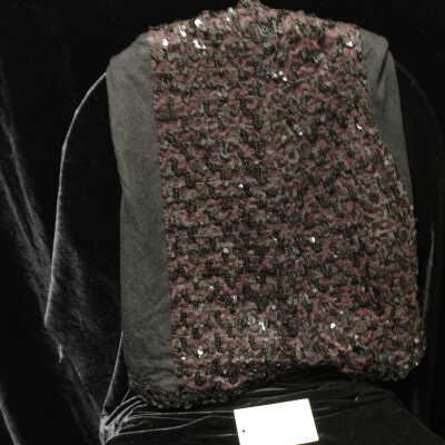 Costume - Skirt?- Black- Lace w/ Sequins, sequin trim