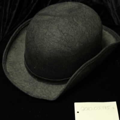 costume - hat & wig black/brown, charlie chaplin
